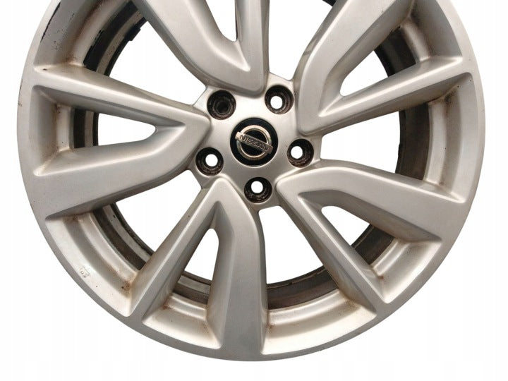 1x Alufelge 19 Zoll 7.0" 5x114.3 40ET Glanz Silber 4CB3AMB95 Nissan X-Trail FEL6772348764kr