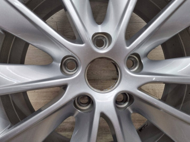 1x Alufelge 16 Zoll 6.5" 5x112 46ET Glanz Silber 5F0601025R Seat Leon Rim Wheel FEL7089375497pj
