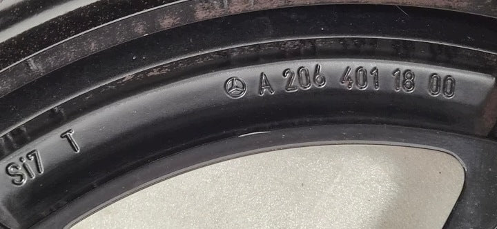 1x Alufelge 18 Zoll 8.5" 5x112 52ET A2064011800 Mercedes-Benz W206 Rim Wheel FEL7157870107qu