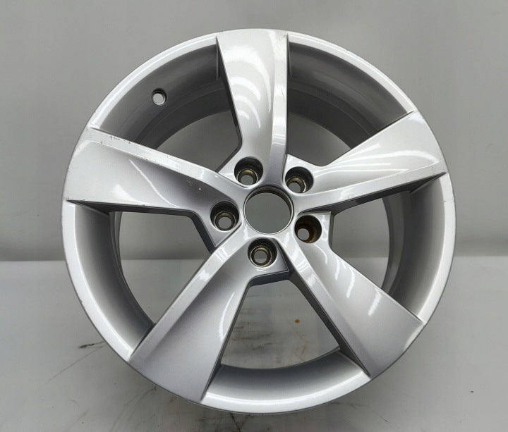 1x Alufelge 16 Zoll 7.0" 5x100 46ET Glanz Silber 5JA601025AD Skoda Fabia Iii FEL7363762755ad