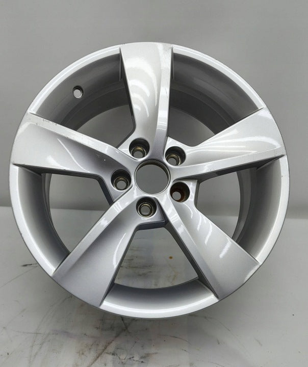 1x Alufelge 16 Zoll 7.0" 5x100 46ET Glanz Silber 5JA601025AD Skoda Fabia Iii FEL7363762755ad