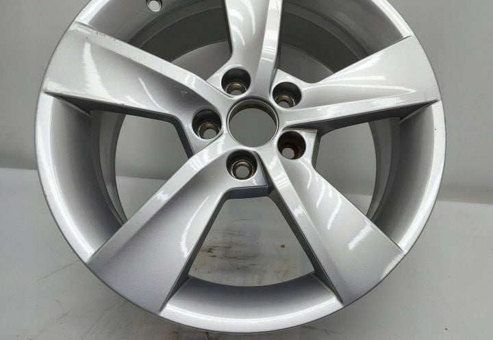 1x Alufelge 16 Zoll 7.0" 5x100 46ET Glanz Silber 5JA601025AD Skoda Fabia Iii FEL7363762755ad