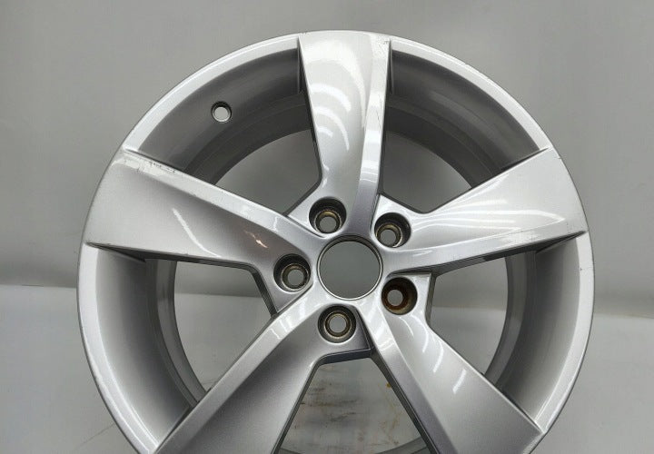 1x Alufelge 16 Zoll 7.0" 5x100 46ET Glanz Silber 5JA601025AD Skoda Fabia Iii FEL7363762755ad