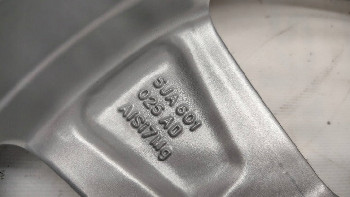 1x Alufelge 16 Zoll 7.0" 5x100 46ET Glanz Silber 5JA601025AD Skoda Fabia Iii FEL7363762755ad