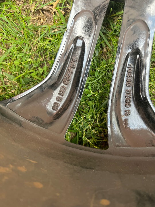 1x Alufelge 20 Zoll 6.5" 5x114.3 33ET Glanz Silber 403009689R Renault Scenic FEL7490980727ya