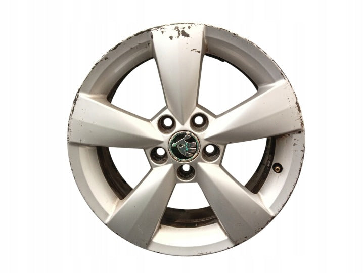 1x Alufelge 16 Zoll 6.0" 5x100 38ET Glanz Silber 5JA601025 Skoda Rapid Rim Wheel FEL7801330558bq