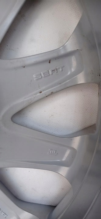 1x Alufelge 16 Zoll 6.5" 5x112 46ET Glanz Silber 5F0601025A Seat Leon Rim Wheel FEL7842530506ye
