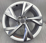 1x Alufelge 18 Zoll 8.0" 5x112 40ET Glanz Silber 8W0601025EJ Audi A5 Rim Wheel