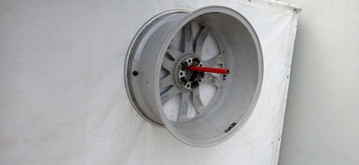 1x Alufelge 19 Zoll 8.5" 5x108 27ET Glanz Silber 9673495677 Peugeot Rcz FEL8505064563we