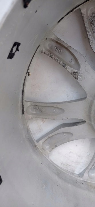 1x Alufelge 19 Zoll 8.5" 5x108 27ET Glanz Silber 9673495677 Peugeot Rcz FEL8505064563we