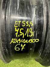Laden Sie das Bild in den Galerie-Viewer, 1x Alufelge 19 Zoll 5x112 A2434011500 Mercedes-Benz Eqa Rim Wheel FEL8506343697qg