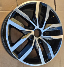 Load image into Gallery viewer, 1x Alufelge 17 Zoll 6.0" 5x112 50ET Glanz 2K5601025K VW Caddy Rim Wheel FEL8584676336kx