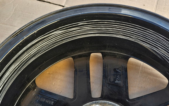 1x Alufelge 17 Zoll 6.0" 5x112 50ET Glanz 2K5601025K VW Caddy Rim Wheel FEL8584676336kx