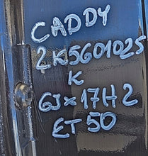Load image into Gallery viewer, 1x Alufelge 17 Zoll 6.0" 5x112 50ET Glanz 2K5601025K VW Caddy Rim Wheel FEL8584676336kx