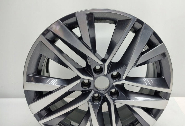 1x Alufelge 18 Zoll 7.5" 5x112 48ET 5E3601025BF Skoda Octavia 5e3 Iv Rim Wheel FEL8662647476lo