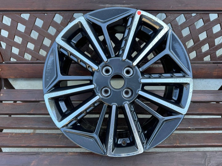 1x Alufelge 17 Zoll 7.0" 4x100 54ET Glanz Graphit 52910Q0500 Hyundai I20 Mg FEL9121052013lg
