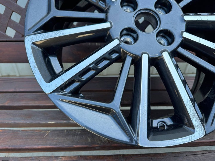 1x Alufelge 17 Zoll 7.0" 4x100 54ET Glanz Graphit 52910Q0500 Hyundai I20 Mg FEL9121052013lg
