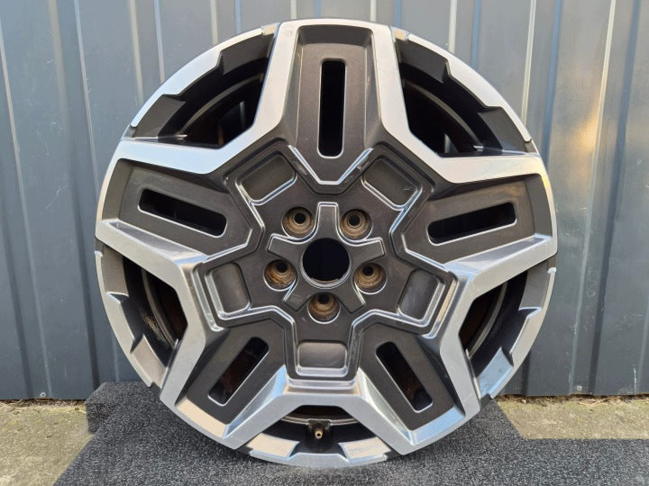 1x Alufelge 19 Zoll 7.5" 5x114.3 49 5ET 52910S1730 Hyundai Santa I Fe Rim Wheel FEL9256139381hh