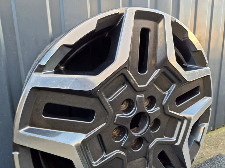 1x Alufelge 19 Zoll 7.5" 5x114.3 49 5ET 52910S1730 Hyundai Santa I Fe Rim Wheel FEL9256139381hh