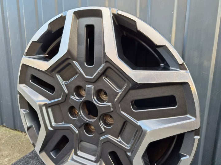 1x Alufelge 19 Zoll 7.5" 5x114.3 49 5ET 52910S1730 Hyundai Santa I Fe Rim Wheel FEL9256139381hh