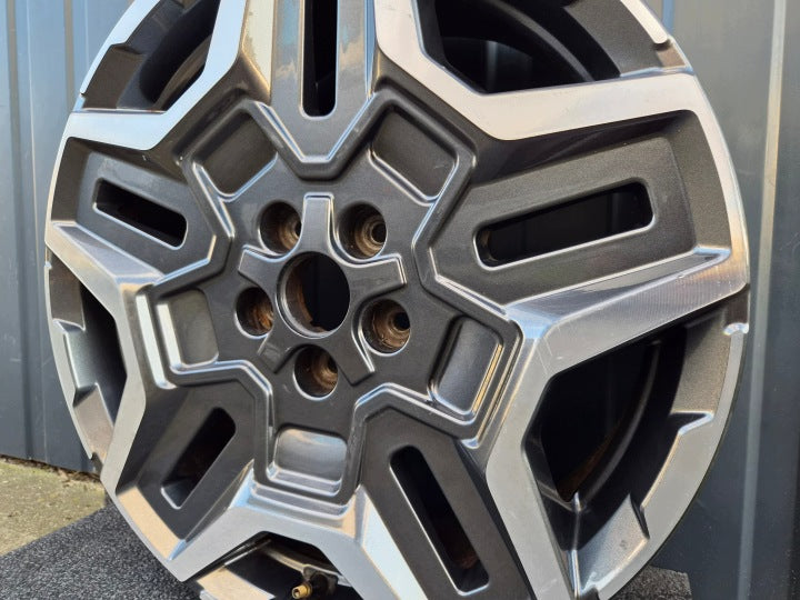 1x Alufelge 19 Zoll 7.5" 5x114.3 49 5ET 52910S1730 Hyundai Santa I Fe Rim Wheel FEL9256139381hh