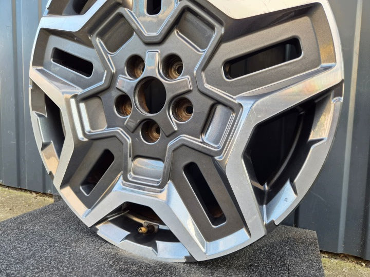 1x Alufelge 19 Zoll 7.5" 5x114.3 49 5ET 52910S1730 Hyundai Santa I Fe Rim Wheel FEL9256139381hh