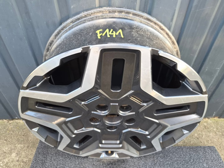 1x Alufelge 19 Zoll 7.5" 5x114.3 49 5ET 52910S1730 Hyundai Santa I Fe Rim Wheel FEL9256139381hh