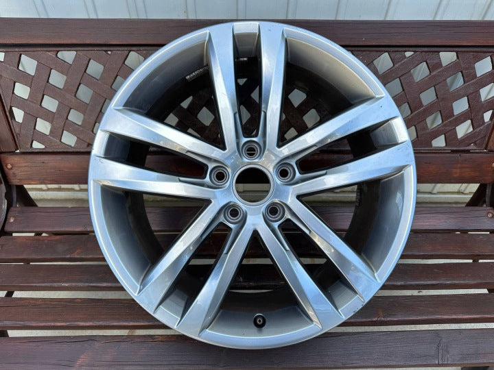 1x Alufelge 18 Zoll 7.5" 5x112 51ET Glanz Grau 5G0601025AF VW Golf Vii Rim Wheel FEL9838583007ln