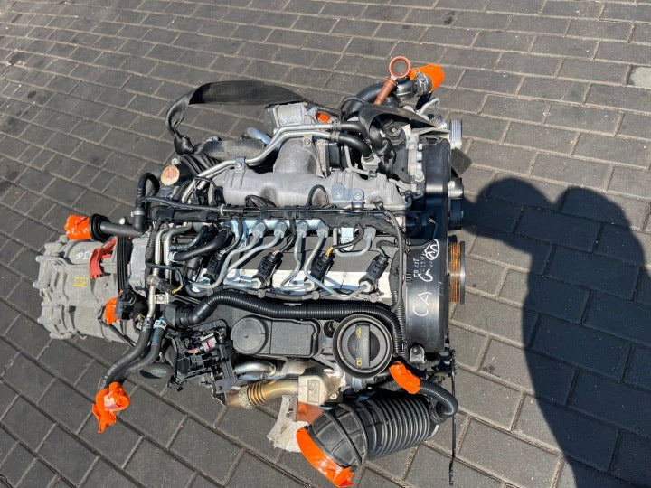 Motor Audi VW B8 CAG 2.0 TDI 115TKm Diesel Engine Komplett MOT1697325580gq