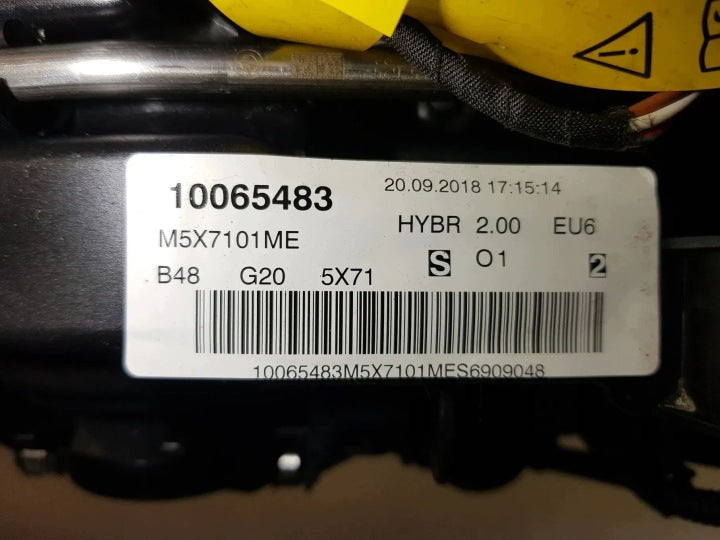 Motor BMW G30 G20 B48B20B 2.0 Benzin Engine Komplett MOT1816713021vb
