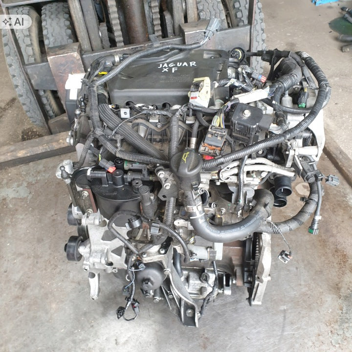 Motor Jaguar Xf 224DT 2.2 175TKm 2013 Diesel Engine Komplett MOT1931475738rx