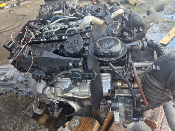 Motor BMW E83 E88 E81 E60 E90 E87 N47D20C 2.0 2009 Diesel Engine Komplett MOT2894635208ei