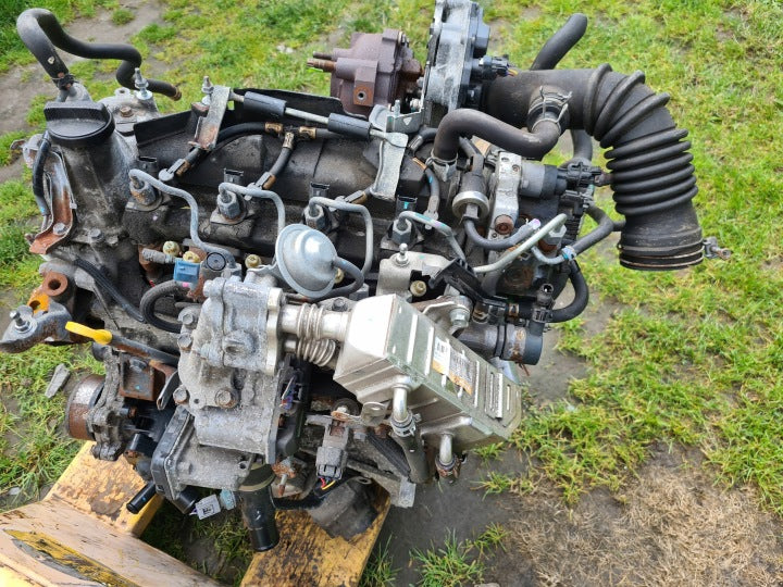 Motor Toyota Auris Yaris 1ND 1.4 159TKm Diesel Engine Unkomplett MOT3219952721xy