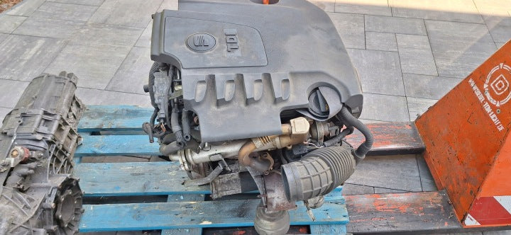 Motor Seat Exeo CAGA 2.0 TDI 143PS Diesel Engine Komplett MOT3325000416ma
