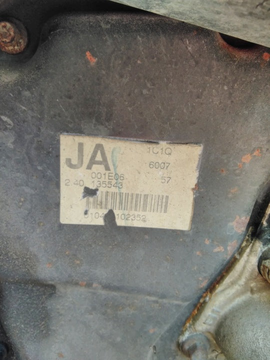 Motor Ford Fiesta II Fbd 1C1Q600757 2.4 TDDI 90PS 71kW 267TKm Diesel Komplett MOT3539580039zt