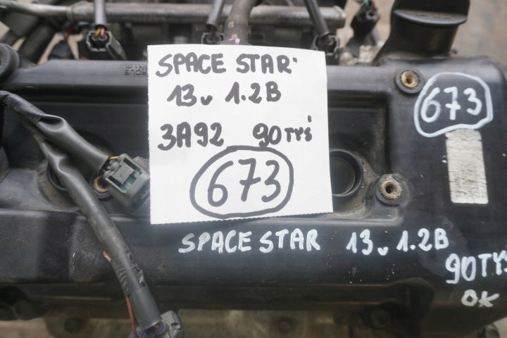 Motor Mitsubishi Mirage Space Star 3A92 1.2 9TKm Benzin Engine Unkomplett MOT4384068292nf