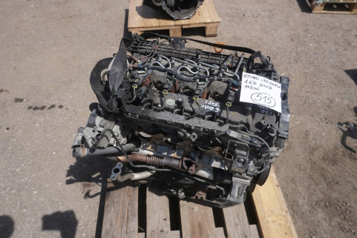 Motor Hyundai I30 D4FB 1.6 2016 Diesel Engine Unkomplett MOT4572011239rw