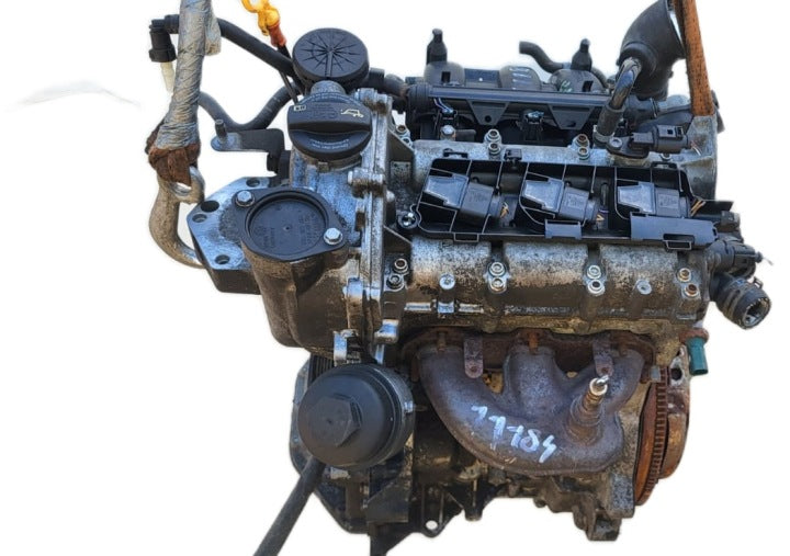 Motor Seat Skoda VW I Polo CGP 1.2 TDI 75PS 55kW 2009 Benzin Engine Unkomplett MOT5143754753ce