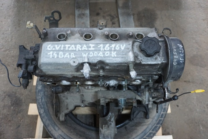 Motor Suzuki Grand Vitara I G16B 1.6 Benzin Engine Unkomplett MOT5146225152hc