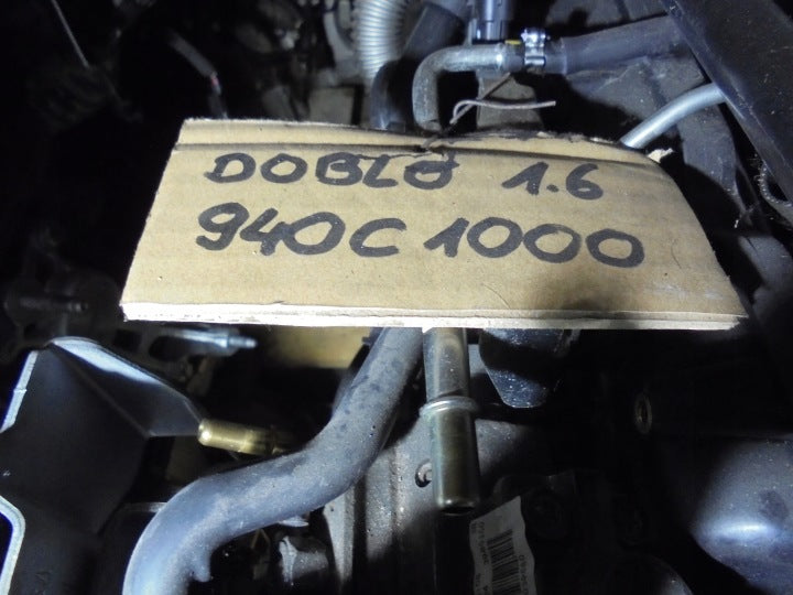Motor Fiat Doblo 940C1000 Diesel Engine Komplett MOT5199381617xg