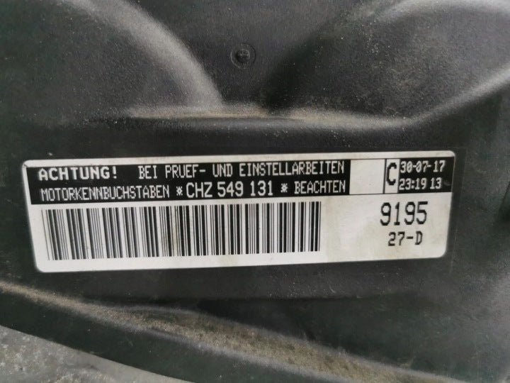 Motor Audi Q2 CHZ 1.0 115PS 85kW 2017 Benzin Engine Unkomplett MOT5566603976et