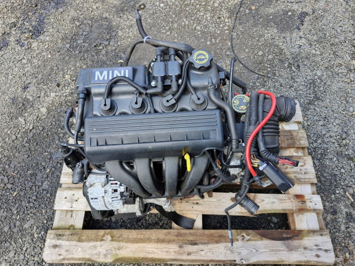 Motor BMW Mini R52 R50 120TKm Benzin Engine Komplett MOT7513039828jd