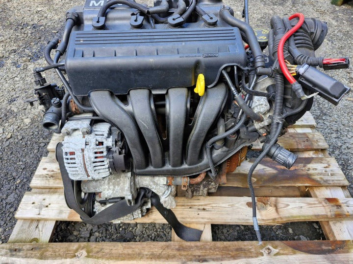 Motor BMW Mini R52 R50 120TKm Benzin Engine Komplett MOT7513039828jd