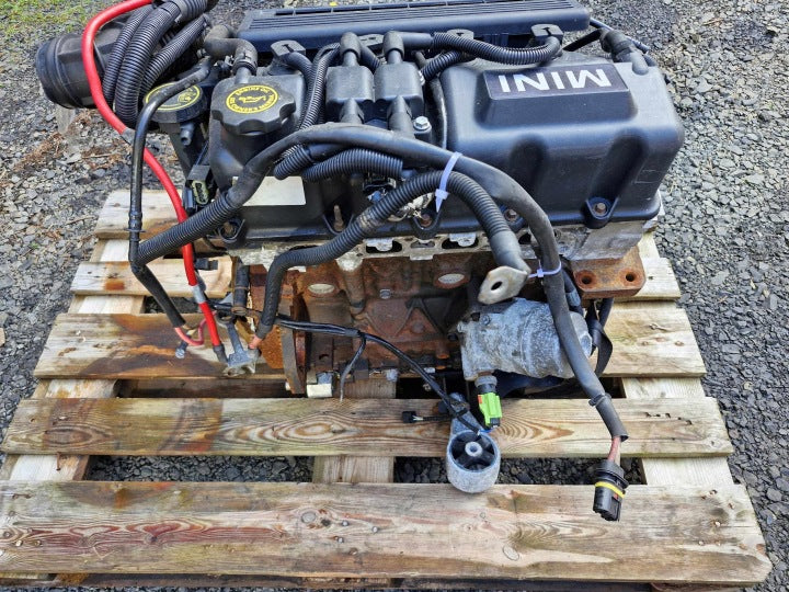 Motor BMW Mini R52 R50 120TKm Benzin Engine Komplett MOT7513039828jd