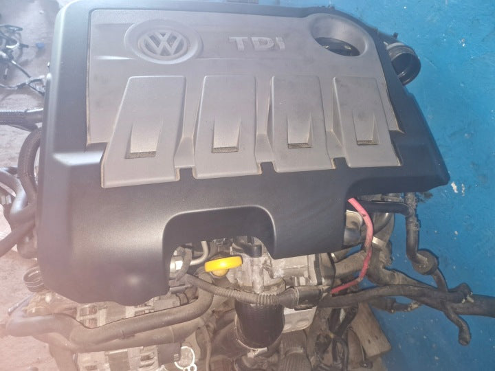 Motor VW Passat B7 CFFB CFF 2.0 TDI 140PS 103kW Diesel Engine Unkomplett MOT7646975103fc