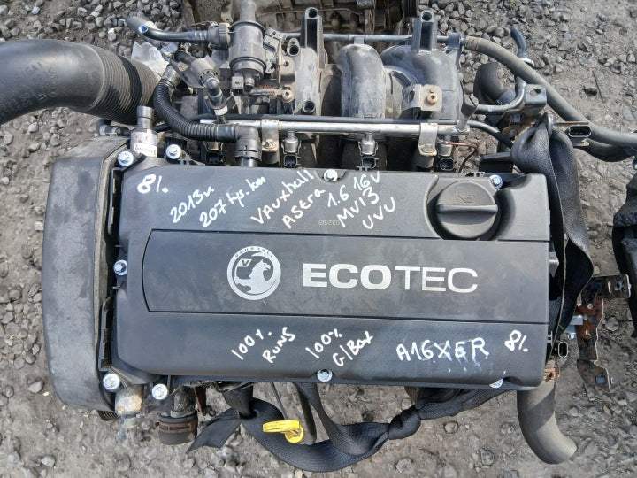 Motor Opel Astra Zafira B A16XER 1.6 85kW 333TKm 2013 Benzin Engine Komplett MOT7973983592jb