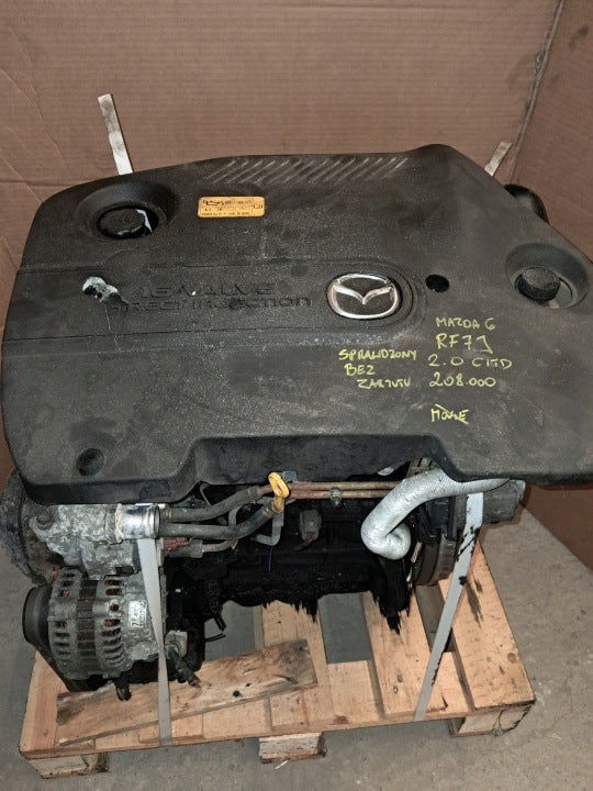 Motor Mazda 5 I RF7J 2.0 CITD 208TKm Diesel Engine Komplett MOT8111159875nm