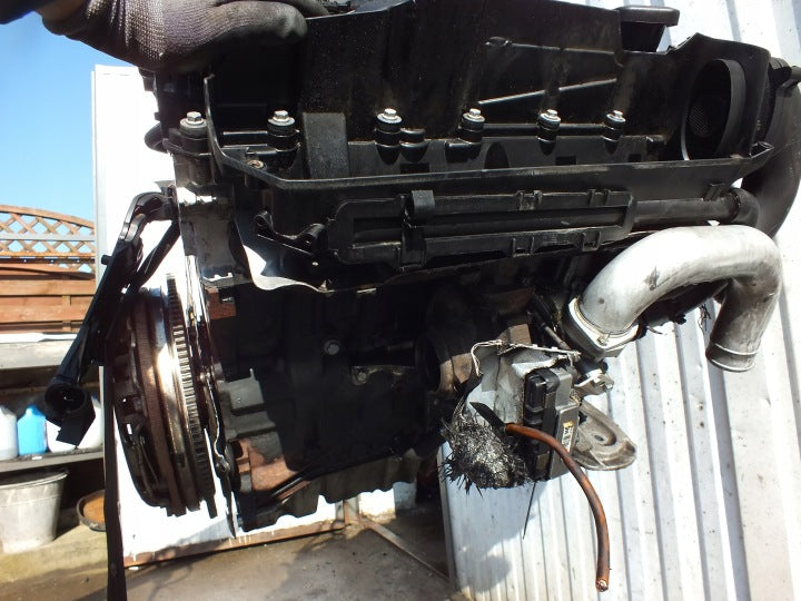 Motor BMW E60 E61 M57TE4 2.5 177PS 214TKm 2004 Diesel Engine Komplett MOT9079203207ab