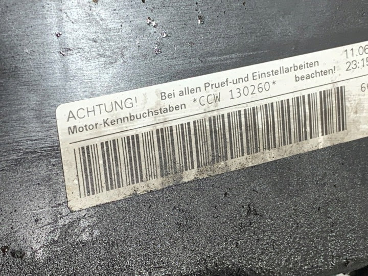 Motor Audi B8 CCW 3.0 TDI 240PS 176kW Diesel Engine Unkomplett MOT9170712380ov