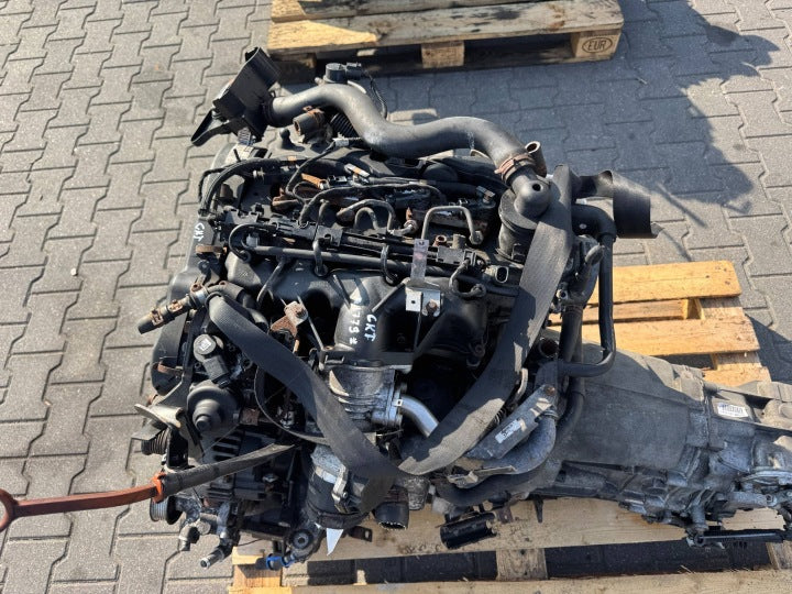 Motor VW Crafter CKT 2.0 TDI Diesel Engine Komplett MOT9211941151wo